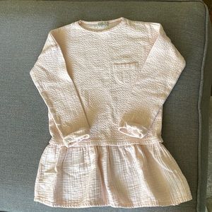 Light Pink Búho Dress 4Y